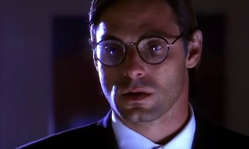 Movie still from “Aerosmith - Janie’s Got A Gun” (1989), directed by David Fincher – Close Up shot, Low angle