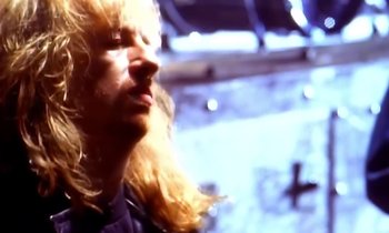 Movie still from “Aerosmith - Janie’s Got A Gun” (1989), directed by David Fincher – Close Up shot, Over the shoulder angle