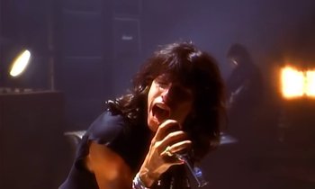 Movie still from “Aerosmith - Janie’s Got A Gun” (1989), directed by David Fincher – Extreme Close Up shot, High angle