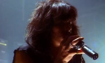 Movie still from “Aerosmith - Janie’s Got A Gun” (1989), directed by David Fincher – Extreme Close Up shot, High angle