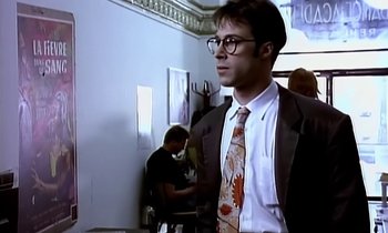 Movie still from “Paula Abdul - Cold Hearted” (1989), directed by David Fincher – Medium shot, Over the shoulder angle