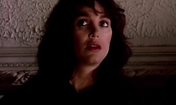 Movie still from “Paula Abdul - Cold Hearted” (1989), directed by David Fincher – Close Up shot, Low angle