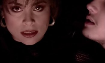 Movie still from “Paula Abdul - Cold Hearted” (1989), directed by David Fincher – Close Up shot, High angle