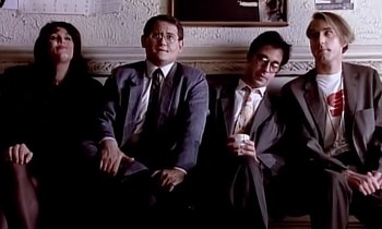 Movie still from “Paula Abdul - Cold Hearted” (1989), directed by David Fincher – Medium shot, Low angle