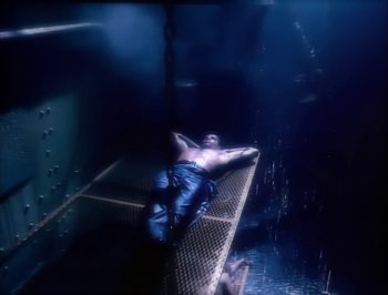 Movie still from “Madonna - Express Yourself” (1989), directed by David Fincher – Wide shot, High angle