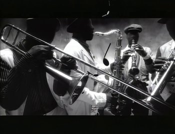 Movie still from “Jody Watley - Real Love” (1989), directed by David Fincher – Extreme Close Up shot, High angle