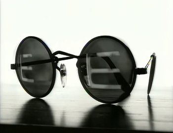 Movie still from “Jody Watley - Real Love” (1989), directed by David Fincher – Extreme Close Up shot, Low angle