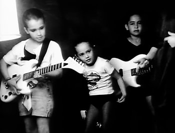 Movie still from “Paula Abdul - Forever Your Girl” (1989), directed by David Fincher – Medium shot, High angle