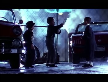 Movie still from “Paula Abdul - Forever Your Girl” (1989), directed by David Fincher – Medium shot, Low angle