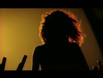 Movie still from “Paula Abdul - Forever Your Girl” (1989), directed by David Fincher – Extreme Close Up shot, Low angle