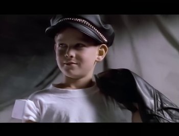 Movie still from “Paula Abdul - Forever Your Girl” (1989), directed by David Fincher – Close Up shot, Low angle