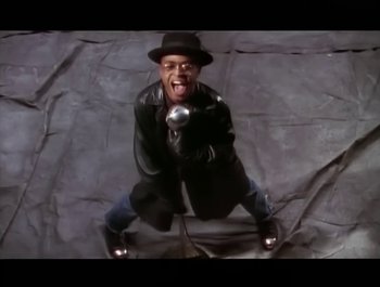 Movie still from “Paula Abdul - Forever Your Girl” (1989), directed by David Fincher – Medium shot, Overhead angle