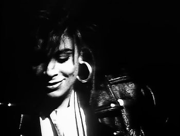 Movie still from “Paula Abdul - Forever Your Girl” (1989), directed by David Fincher – Extreme Close Up shot, High angle