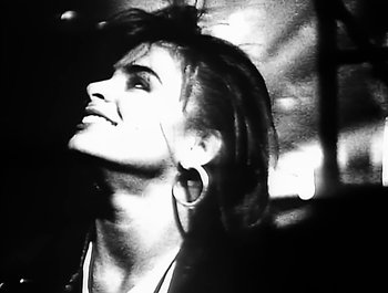 Movie still from “Paula Abdul - Forever Your Girl” (1989), directed by David Fincher – Close Up shot, Low angle
