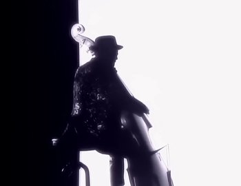 Movie still from “Paula Abdul - Straight Up” (1988), directed by David Fincher – Medium shot, Low angle