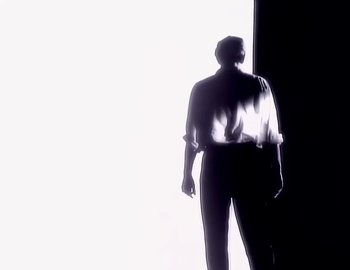 Movie still from “Paula Abdul - Straight Up” (1988), directed by David Fincher – Medium shot, Low angle