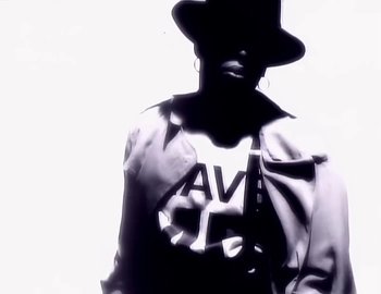 Movie still from “Paula Abdul - Straight Up” (1988), directed by David Fincher – Extreme Close Up shot, Low angle