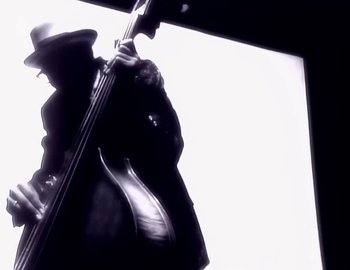 Movie still from “Paula Abdul - Straight Up” (1988), directed by David Fincher – Extreme Close Up shot, Low angle