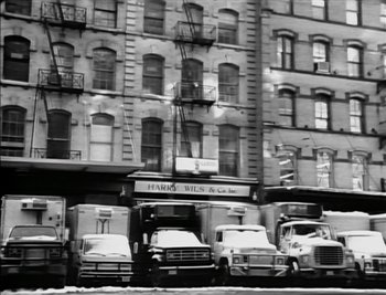 Movie still from “Sting - Englishman In New York” (1988), directed by David Fincher – Wide shot, Low angle