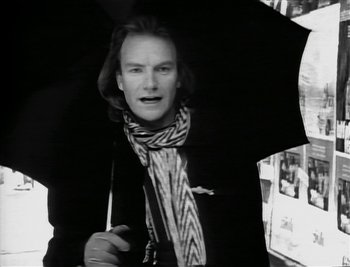 Movie still from “Sting - Englishman In New York” (1988), directed by David Fincher – Close Up shot, Low angle