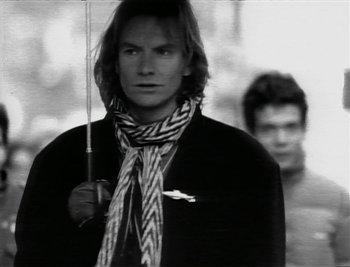 Movie still from “Sting - Englishman In New York” (1988), directed by David Fincher – Close Up shot, Low angle