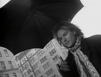 Movie still from “Sting - Englishman In New York” (1988), directed by David Fincher – Close Up shot, Low angle