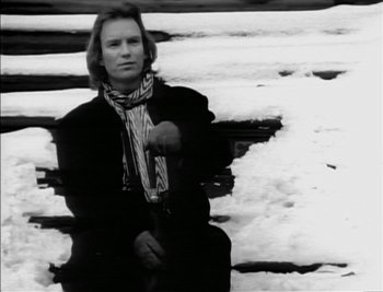 Movie still from “Sting - Englishman In New York” (1988), directed by David Fincher – Close Up shot, Low angle