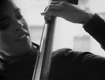 Movie still from “Sting - Englishman In New York” (1988), directed by David Fincher – Extreme Close Up shot, Low angle