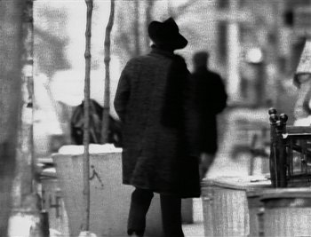 Movie still from “Sting - Englishman In New York” (1988), directed by David Fincher – Extreme Close Up shot, Low angle