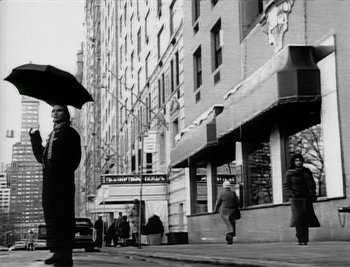 Movie still from “Sting - Englishman In New York” (1988), directed by David Fincher – Wide shot, Low angle