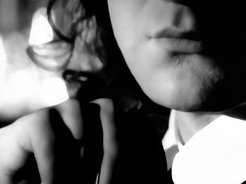 Movie still from “Foreigner - Say You Will” (1987), directed by David Fincher – Extreme Close Up shot, Low angle