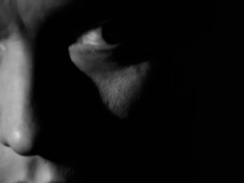 Movie still from “Foreigner - Say You Will” (1987), directed by David Fincher – Extreme Close Up shot, Low angle