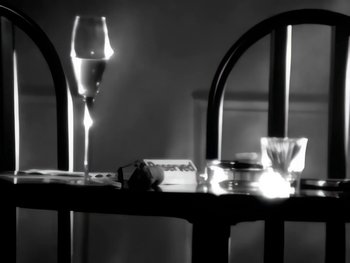 Movie still from “Foreigner - Say You Will” (1987), directed by David Fincher – Extreme Close Up shot, High angle