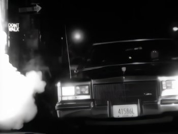 Movie still from “Foreigner - Say You Will” (1987), directed by David Fincher – Extreme Close Up shot, Low angle