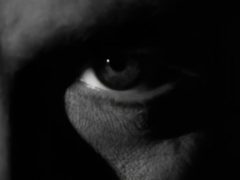 Movie still from “Foreigner - Say You Will” (1987), directed by David Fincher – Extreme Close Up shot, Low angle