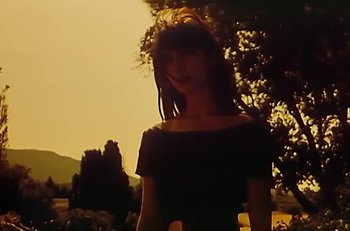 Movie still from “Gipsy Kings - Bamboléo” (1987), directed by David Fincher – Medium shot, Low angle