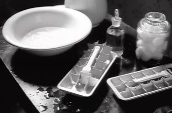 Movie still from “Johnny Hates Jazz - Shattered Dreams” (1987), directed by David Fincher – Extreme Close Up shot, High angle