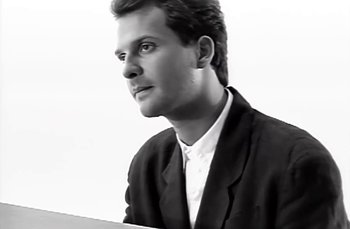 Movie still from “Johnny Hates Jazz - Shattered Dreams” (1987), directed by David Fincher – Close Up shot, Low angle