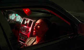 Movie still from “Oblé Reed - WESTON” (2023), directed by Nash Pearson – Close Up shot, Low angle