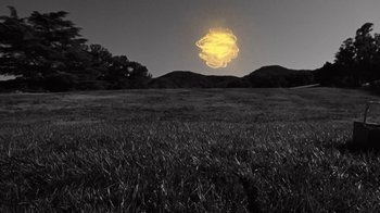 Movie still from “A$AP Rocky - Kids Turned Out Fine” (2019), directed by Dexter Navy – Extreme Wide shot, Low angle