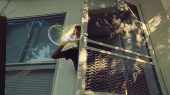 Movie still from “A$AP Rocky - Kids Turned Out Fine” (2019), directed by Dexter Navy – Medium shot, Low angle