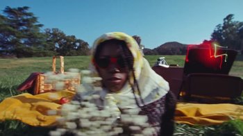 Movie still from “A$AP Rocky - Kids Turned Out Fine” (2019), directed by Dexter Navy – Medium shot, Low angle