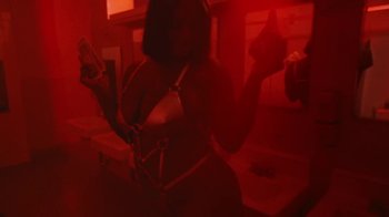 Movie still from “A$AP Rocky - Kids Turned Out Fine” (2019), directed by Dexter Navy – Medium shot, Low angle