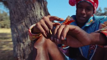 Movie still from “A$AP Rocky - Kids Turned Out Fine” (2019), directed by Dexter Navy – Close Up shot, Over the shoulder angle