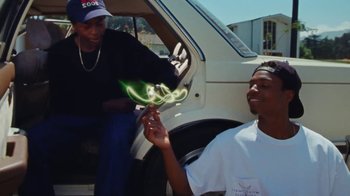 Movie still from “A$AP Rocky - Kids Turned Out Fine” (2019), directed by Dexter Navy – Medium shot, Low angle