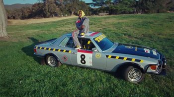 Movie still from “A$AP Rocky - Kids Turned Out Fine” (2019), directed by Dexter Navy – Wide shot, Low angle