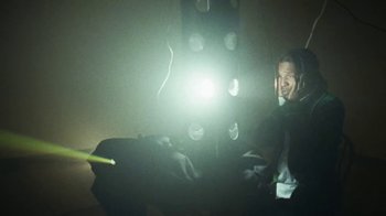 Movie still from “A$AP Rocky - Kids Turned Out Fine” (2019), directed by Dexter Navy – Medium shot, Low angle