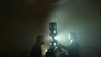 Movie still from “A$AP Rocky - Kids Turned Out Fine” (2019), directed by Dexter Navy – Medium shot, Low angle