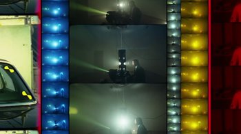 Movie still from “A$AP Rocky - Kids Turned Out Fine” (2019), directed by Dexter Navy – Wide shot, High angle