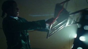 Movie still from “A$AP Rocky - Kids Turned Out Fine” (2019), directed by Dexter Navy – Medium shot, Low angle